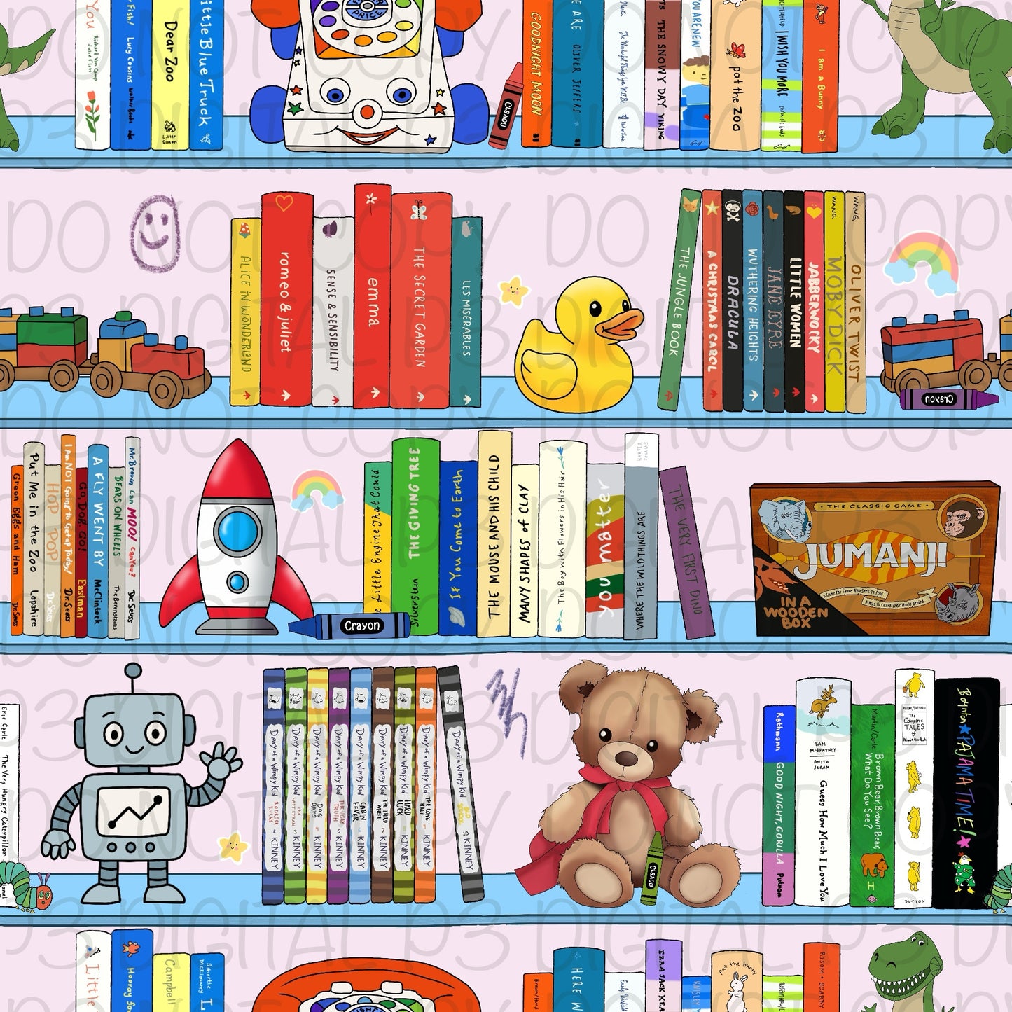 Kids bookshelf