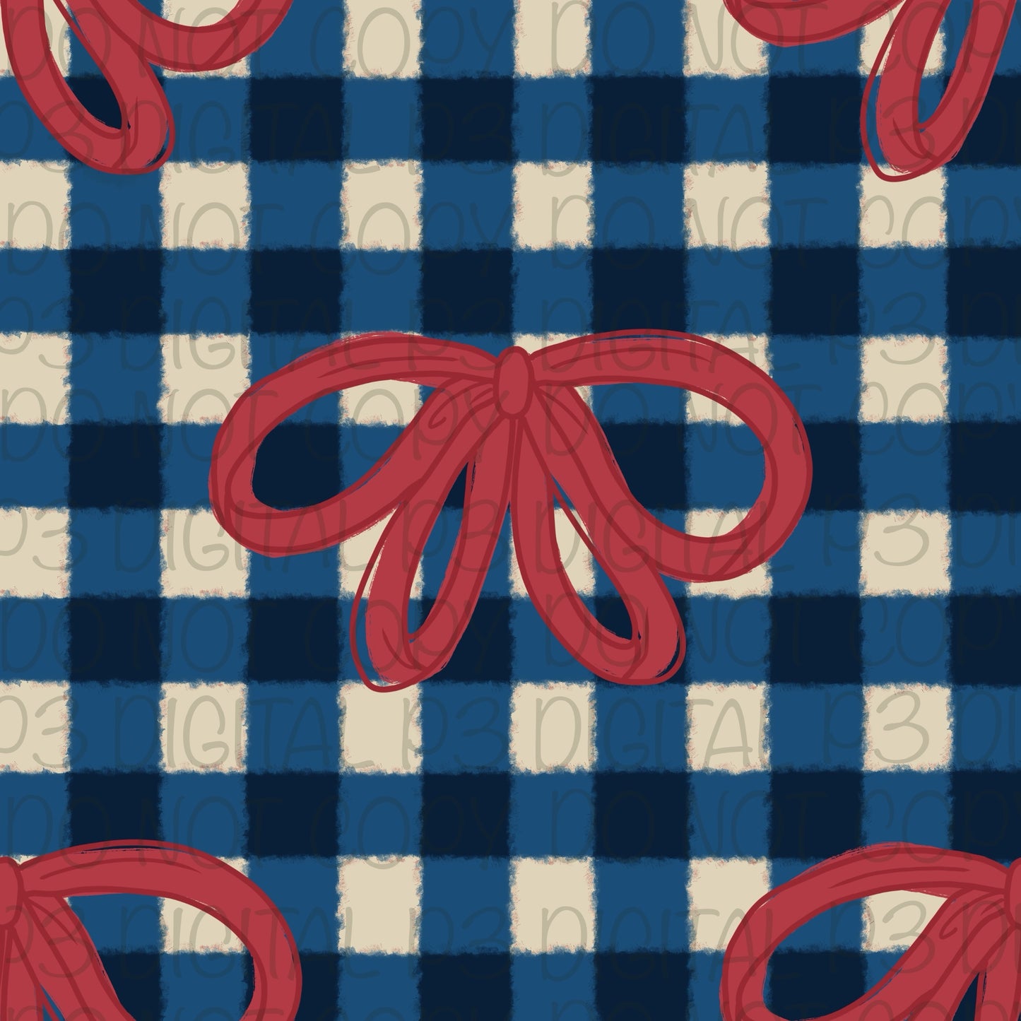 Plaid Bows