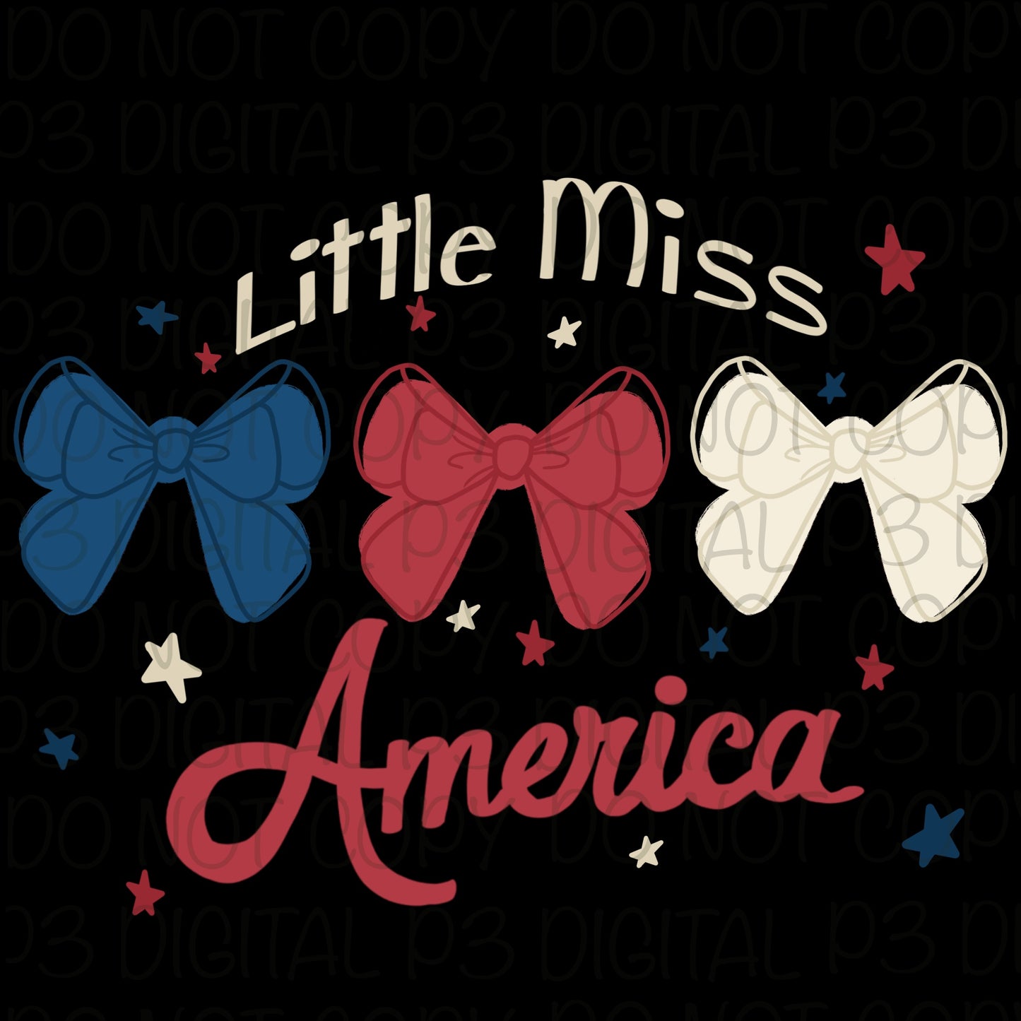 Little Miss America PNG