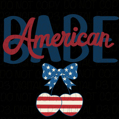 American Babe PNG
