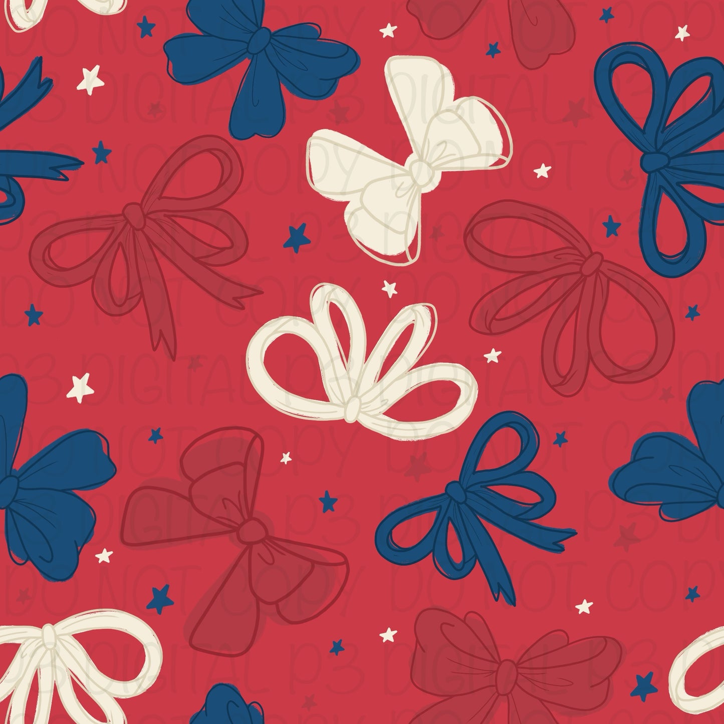 Red Whites & Bows