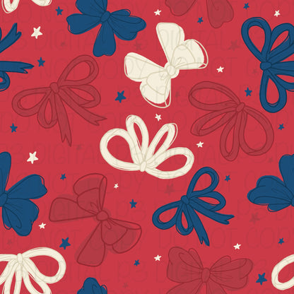 Red Whites & Bows