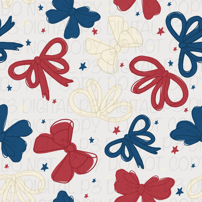 Red Whites & Bows