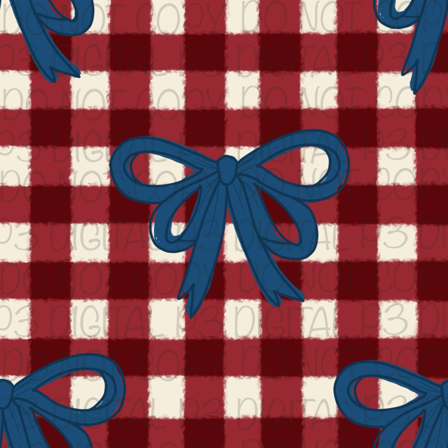 Plaid Bows