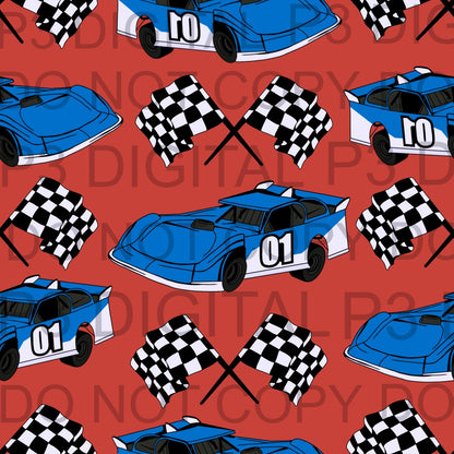 Blue racing